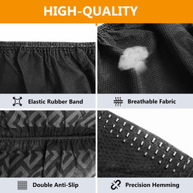 Squish shoe covers showing enhanced anti-slip sole for safer indoor use.