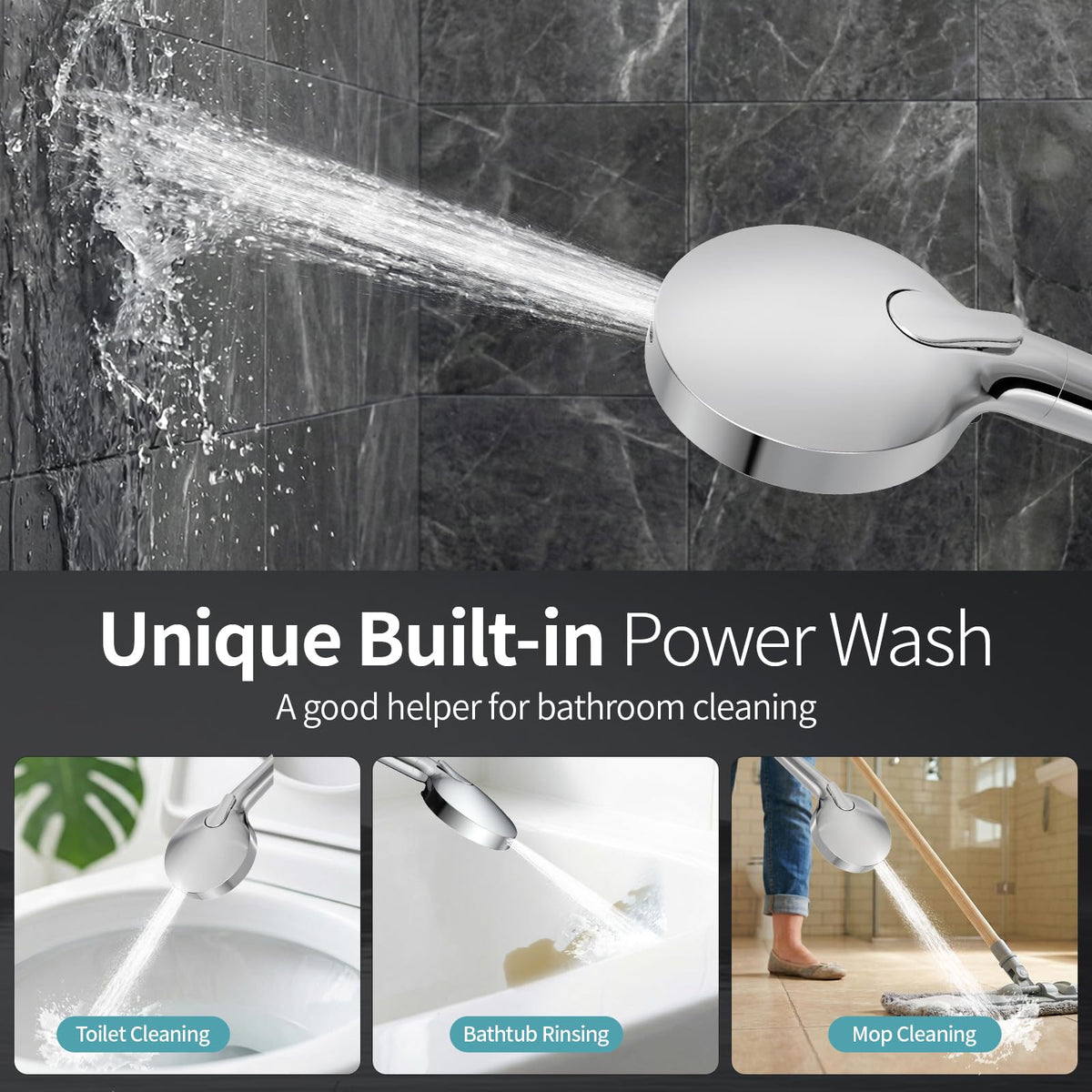 Easy 3-minute installation with universal G1/2 thread