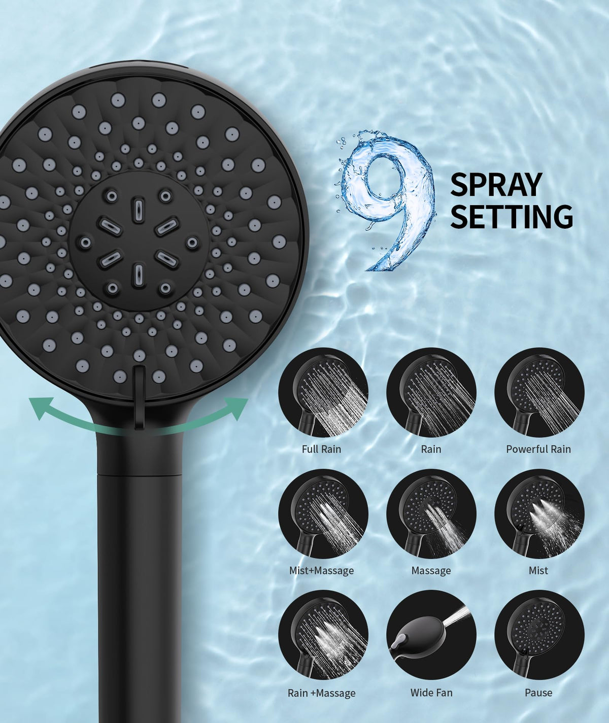 SR SUN RISE filter media (KDF Maifanstone) visible for water filtration