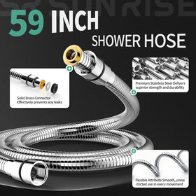 SR SUN RISE filtered handheld with 9 spray modes for versatile cleansing.