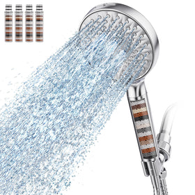 SR SUN RISE chrome filtered shower head for a refreshing shower