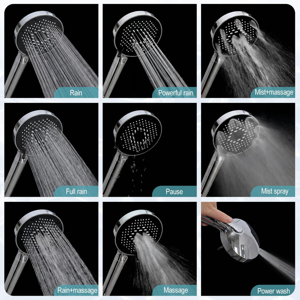 SR SUN RISE tool-free installation for quick bathroom upgrade.