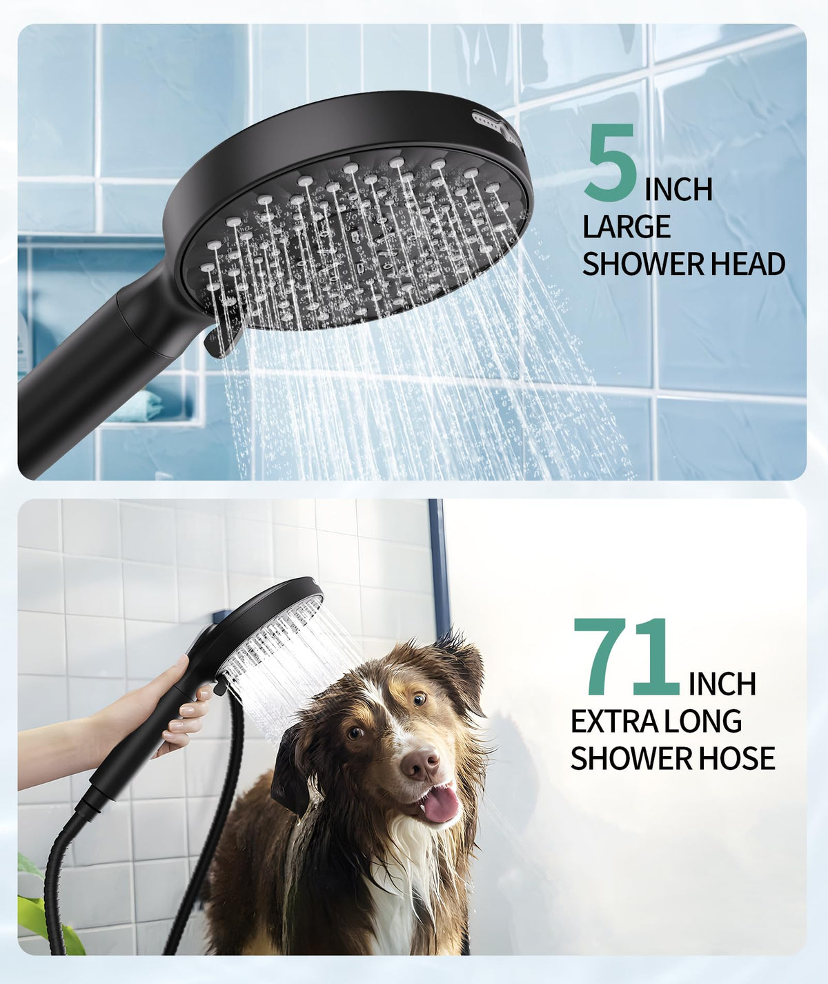 SR SUN RISE universal G1/2 thread fits standard shower arms