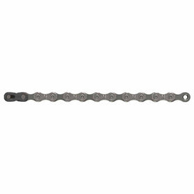 SRAM PC-1110 chain close-up in silver highlighting durability for 11-speed drivetrains