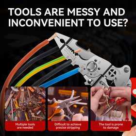 SRCANDY ergonomic non-slip handle reduces fatigue during repetitive tasks.