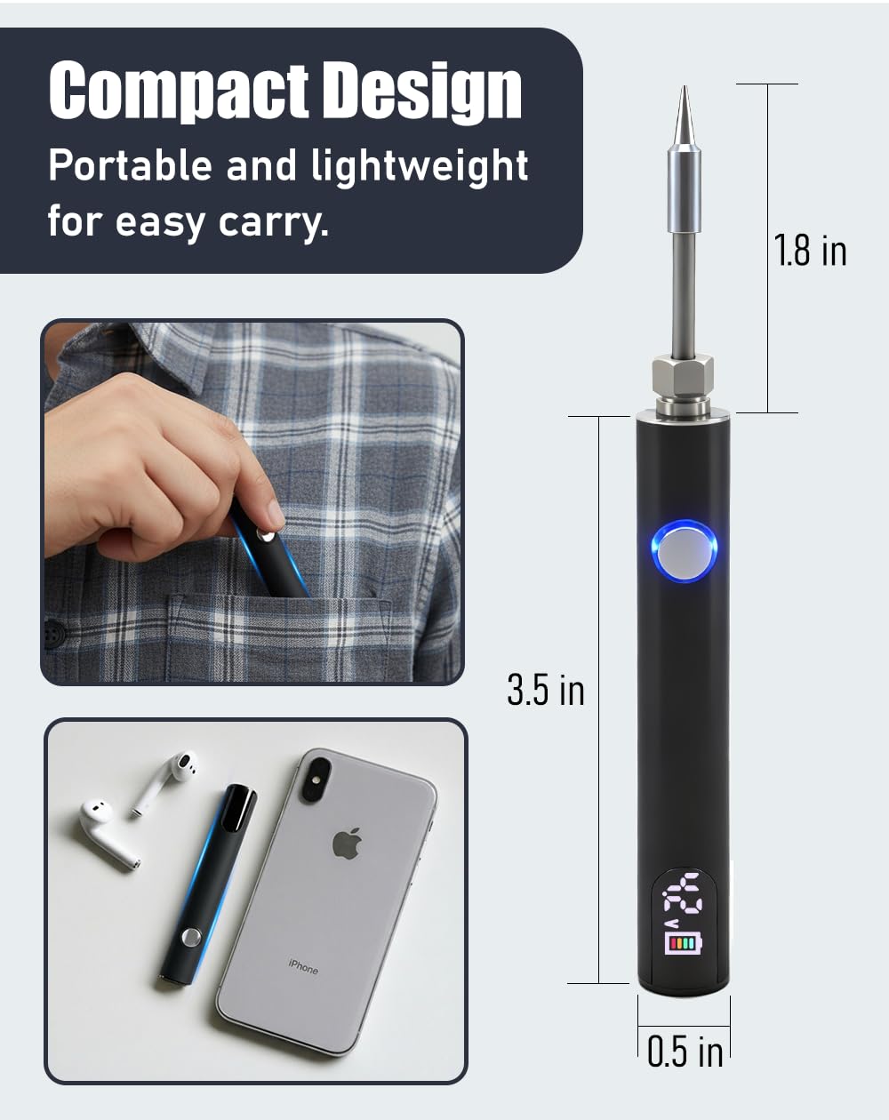 SRIBOO safety features auto shutoff for safe operation.