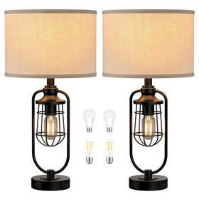 SRJJRS living room lighting setup for end tables and entryways