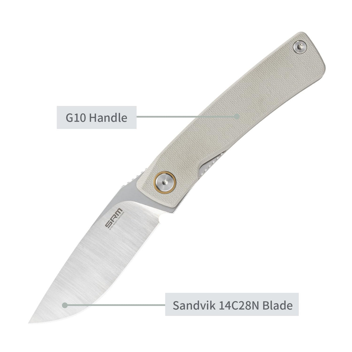 SRM 105M AIR Grey ergonomic-grip emphasizes secure cutting control