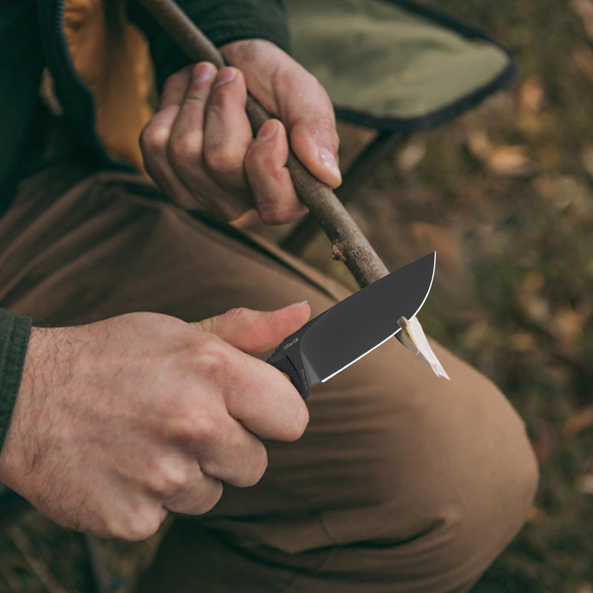SRM military-grade G10 handle for durable, easy maintenance.