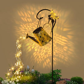 SRNPMIU solar watering can light hanging lantern for cozy porch ambiance