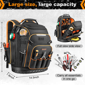 Srotek backpack features 1680D ballistic weave for durable protection