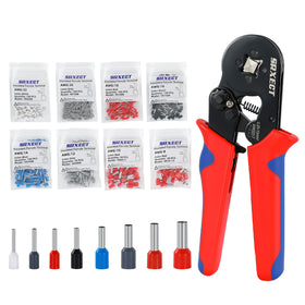 SRXECT ferrule crimping tool kit setup for efficient wiring.