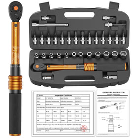 ss shovan 1/4 drive torque wrench for precise bike maintenance.