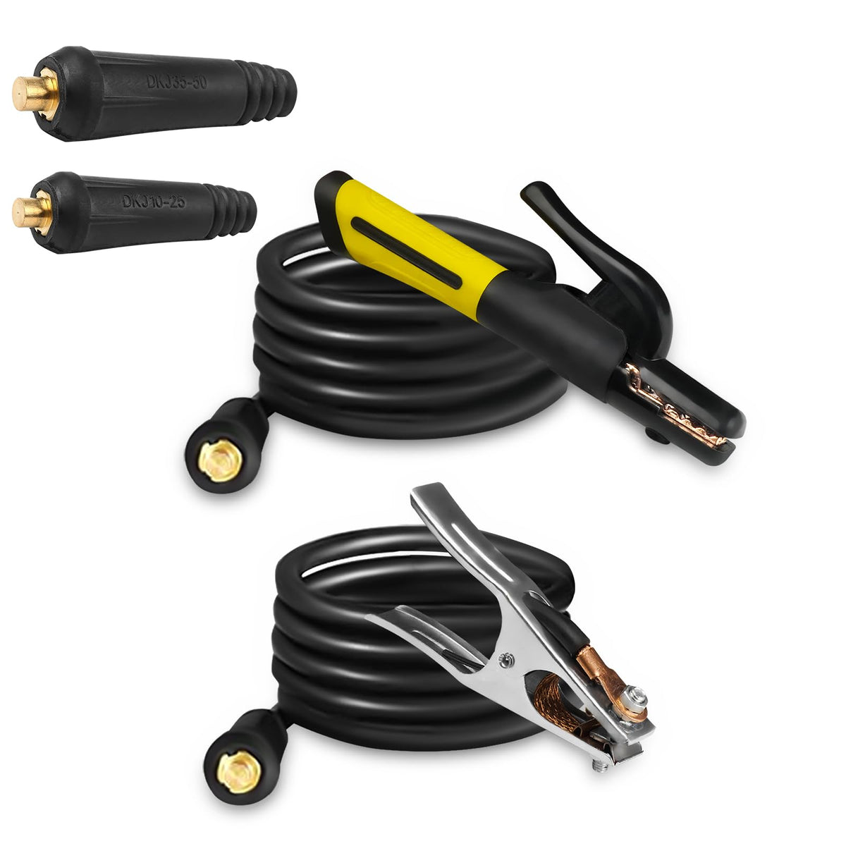 SSIMDER electrode holder with cable assembly for steady current during MMA welding.