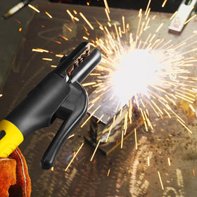 SSIMDER welding kit includes holder and clamp for versatile outdoor and shop use.