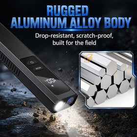 SSPONT EDC magnetic mounting enables hands-free lighting during repairs.