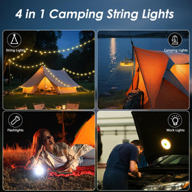 Staaricc camping light with hanging loop ready for quick setup
