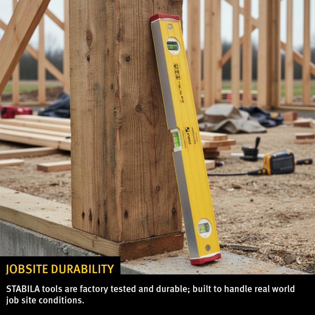 Stabila 37816 retail-ready promotional pack includes both 48in and 16in levels.