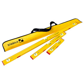 Stabila Pro Set 80 AS 48-inch level with carrying case for on-site accuracy.