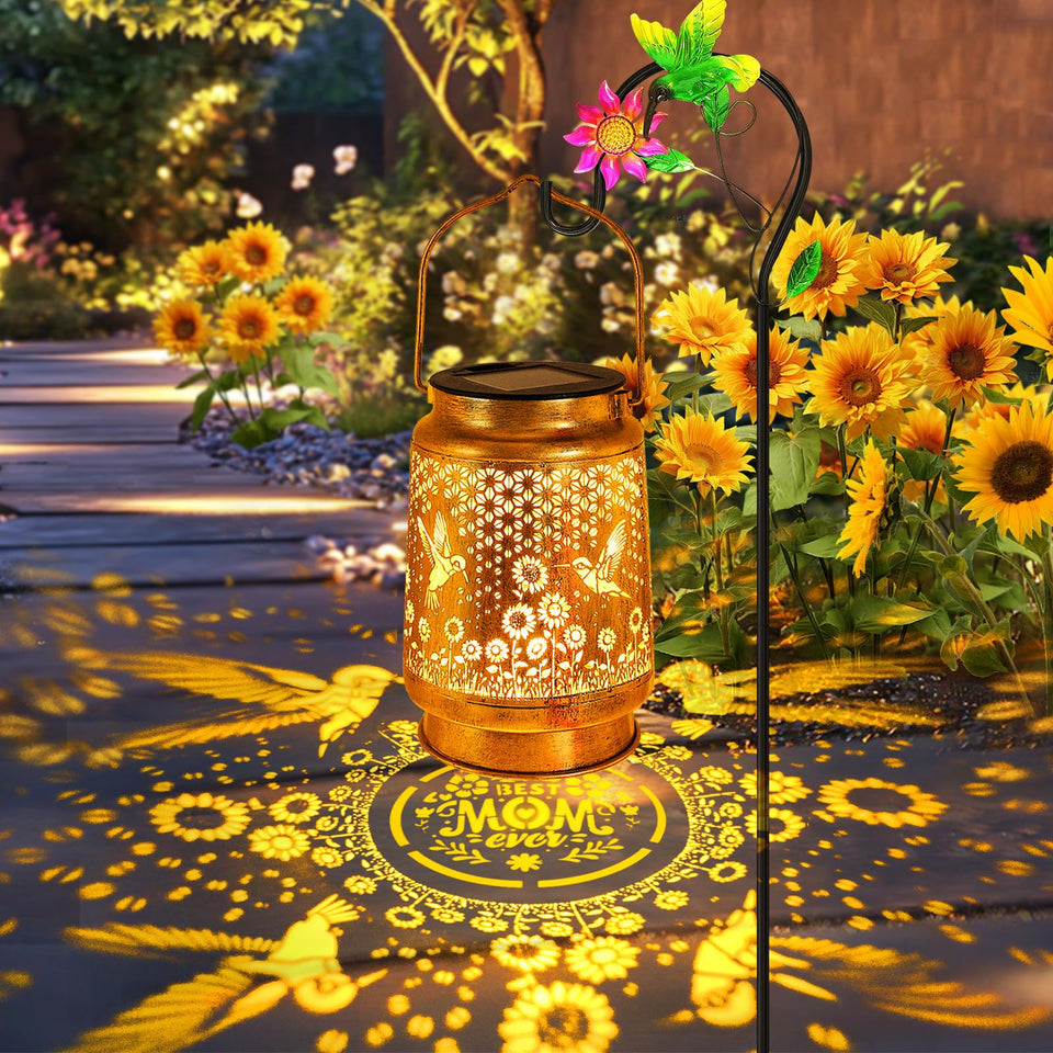 Stadeco hummingbird lantern - outdoor hanging light for warm ambient evenings