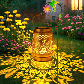 Stadeco Mother's Day gift lantern brightens porches and gardens.