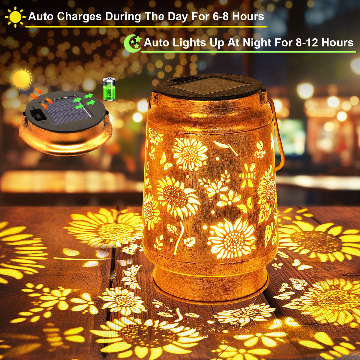 Stadeco Mother’s Day gift idea: solar lantern pack for gardens.