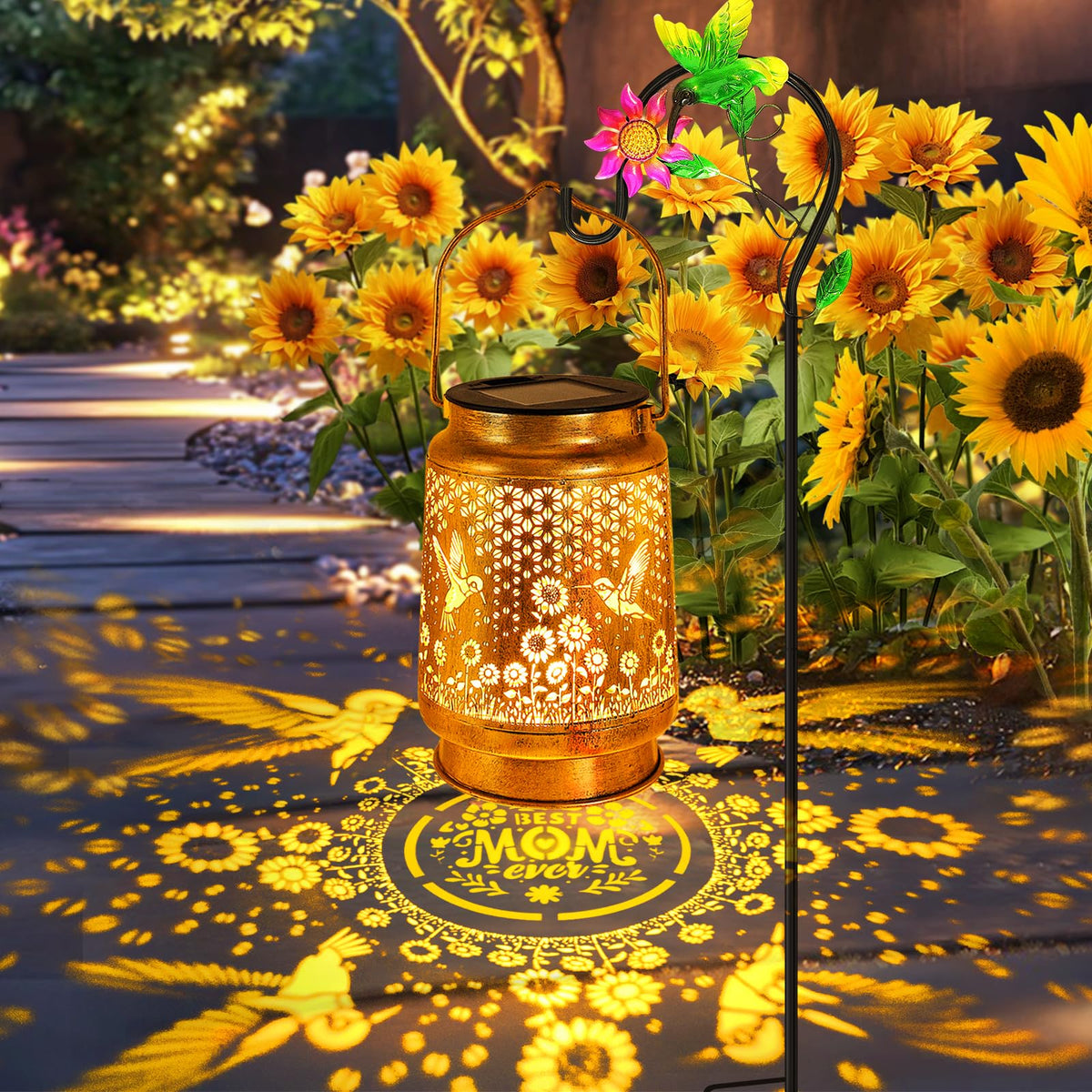 Stadeco night glow lantern - soft warm light to enhance patios