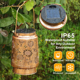 Stadeco Porch lantern provides soft glow for outdoor evenings.