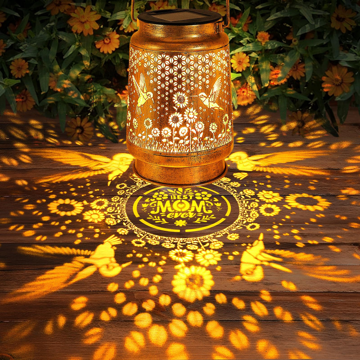 Stadeco solar LED lantern - garden pathway light with eco-friendly energy