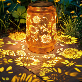 Stadeco Solar Lanterns charge by day for easy, energy-saving nights.