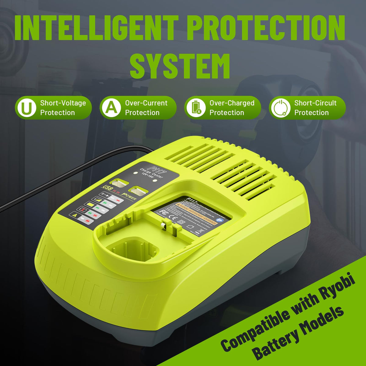 Stairlie battery fuel gauge with 4 LEDs for real-time charge awareness.