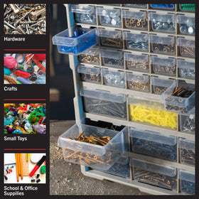 Stalwart storage organizer tabletop setup ideal for desk-ready organization.