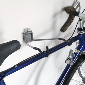 Stalwart bicycle hooks with EVA foam protect frames while keeping garage organized.