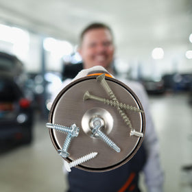 Stalwart collapsible 24-inch length for compact storage and travel.