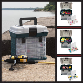 Stalwart organizer offers practical storage solutions for workshops or garages.