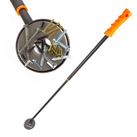 Stalwart telescoping magnetic pickup tool extends to 40 inches for hard-to-reach metal objects.