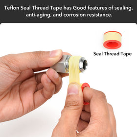 Stanbroil 1/2in male flare to 3/8in female NPT coupling for secure hookups