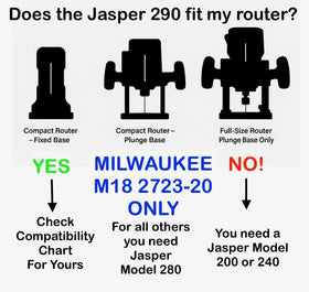 Standard versus Pro materials visually compared for Jasper circle jig