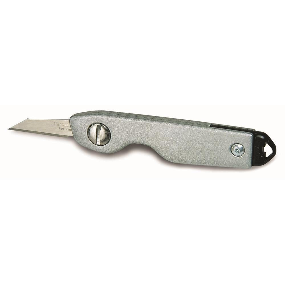Stanley 0-10-598 folding knife with extended blade for precise cuts