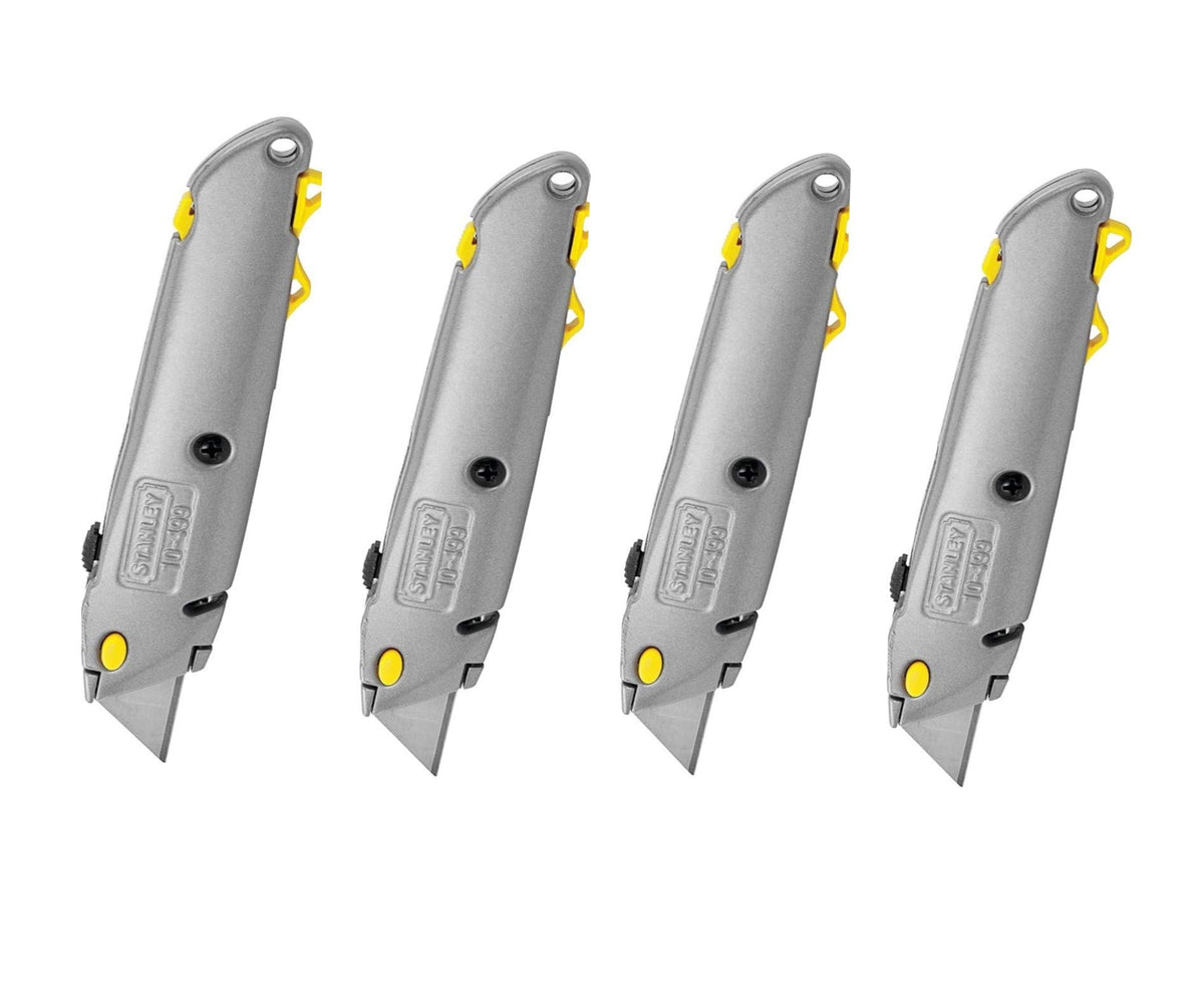 Stanley 10-499 QuickChange retractable knife with blade storage for quick blade swaps