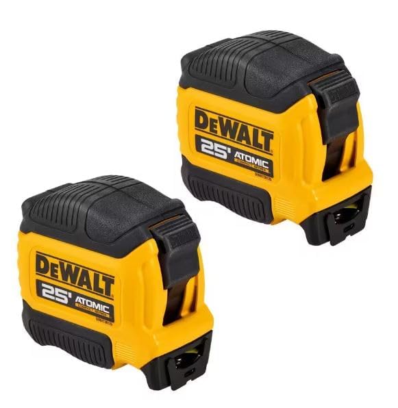Stanley 25ft tape pack back view highlights rugged storage for daily use