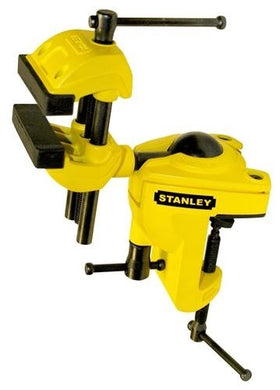 Secure clamp attachment on work surface for crafts and electronics.