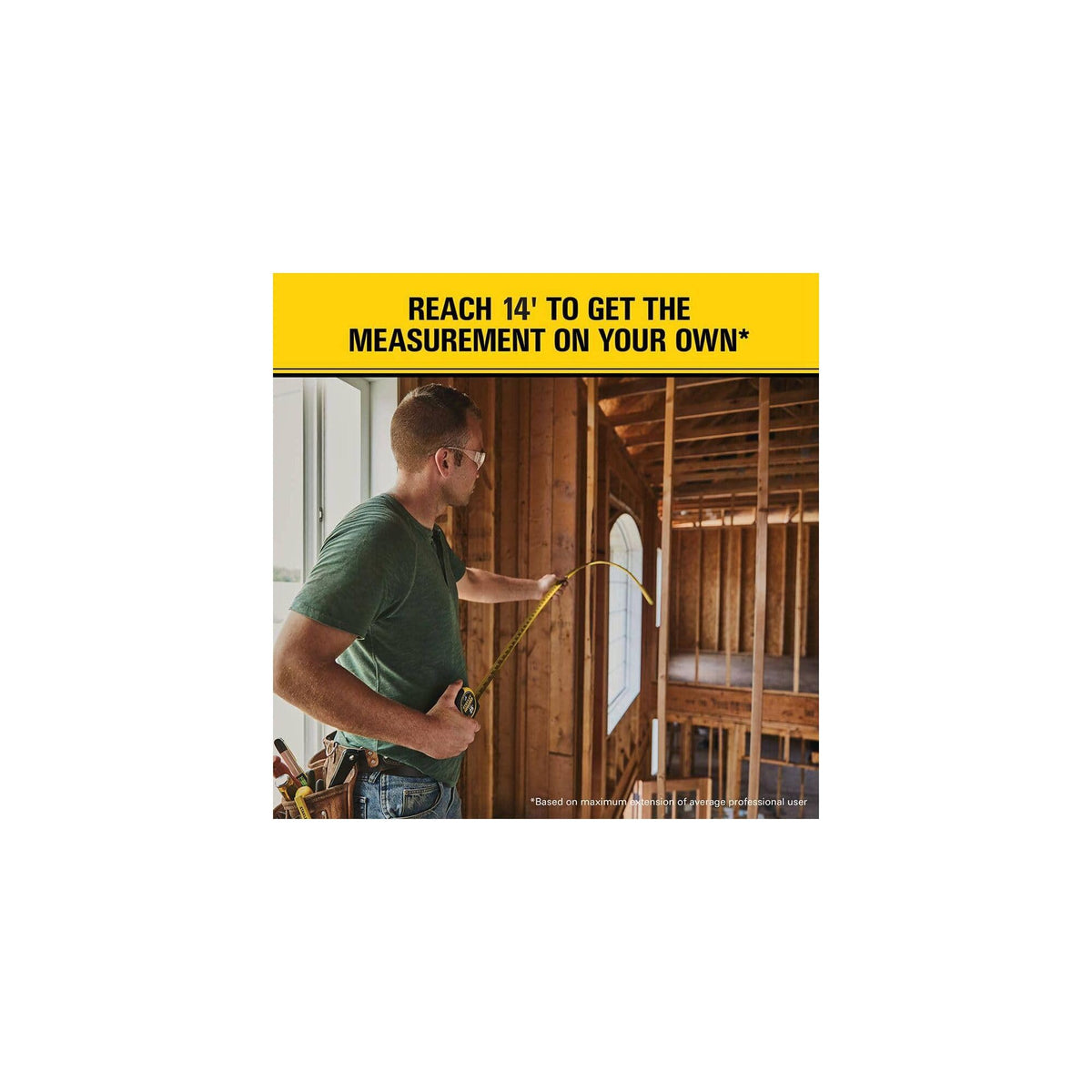 Stanley FatMax Tru-Zero magnetic hook ensures precise starts