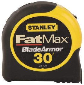 Stanley FatMax 33-730 extended blade enables long measurements on site.