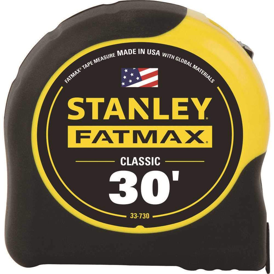 Stanley FatMax 33-730 front cover shows rugged build for dependable measures.