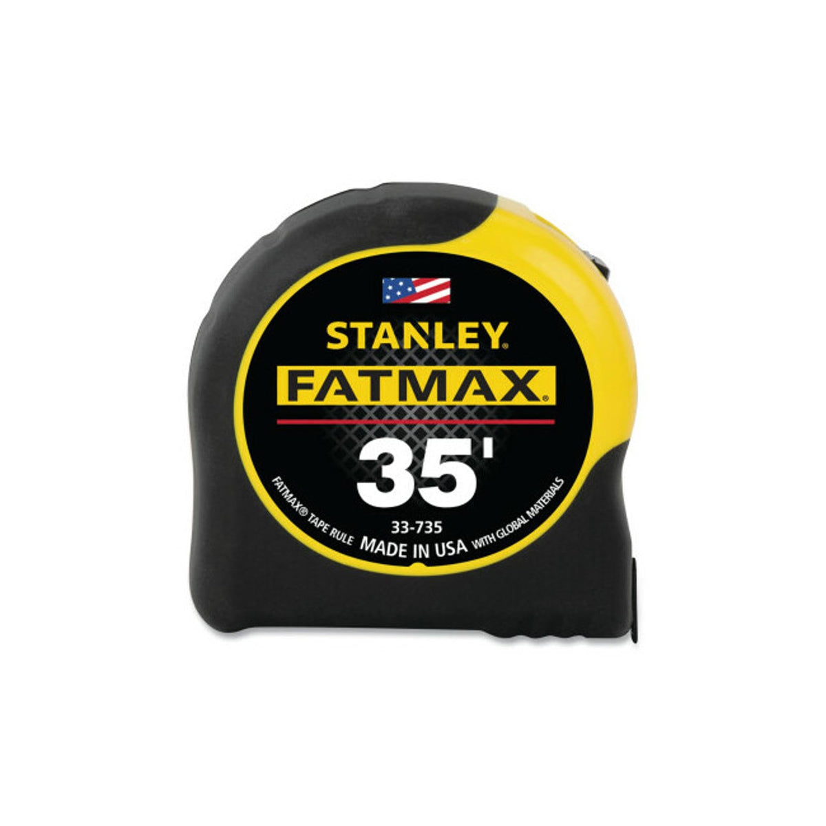 STANLEY FatMax Tape Rule with extended case for reliable measurements.