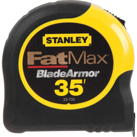 STANLEY FatMax Tape Rule in use on-site ready for quick measuring.