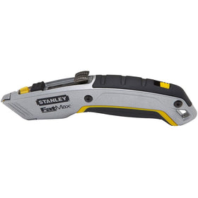 STANLEY FatMax Twin Blade Knife with black handle for versatile cutting tasks.