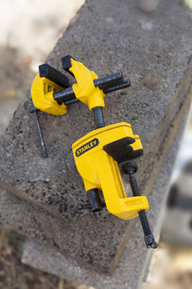 Stanley MaxSteel hobby vise ideal for hobbyists needing versatile clamping.