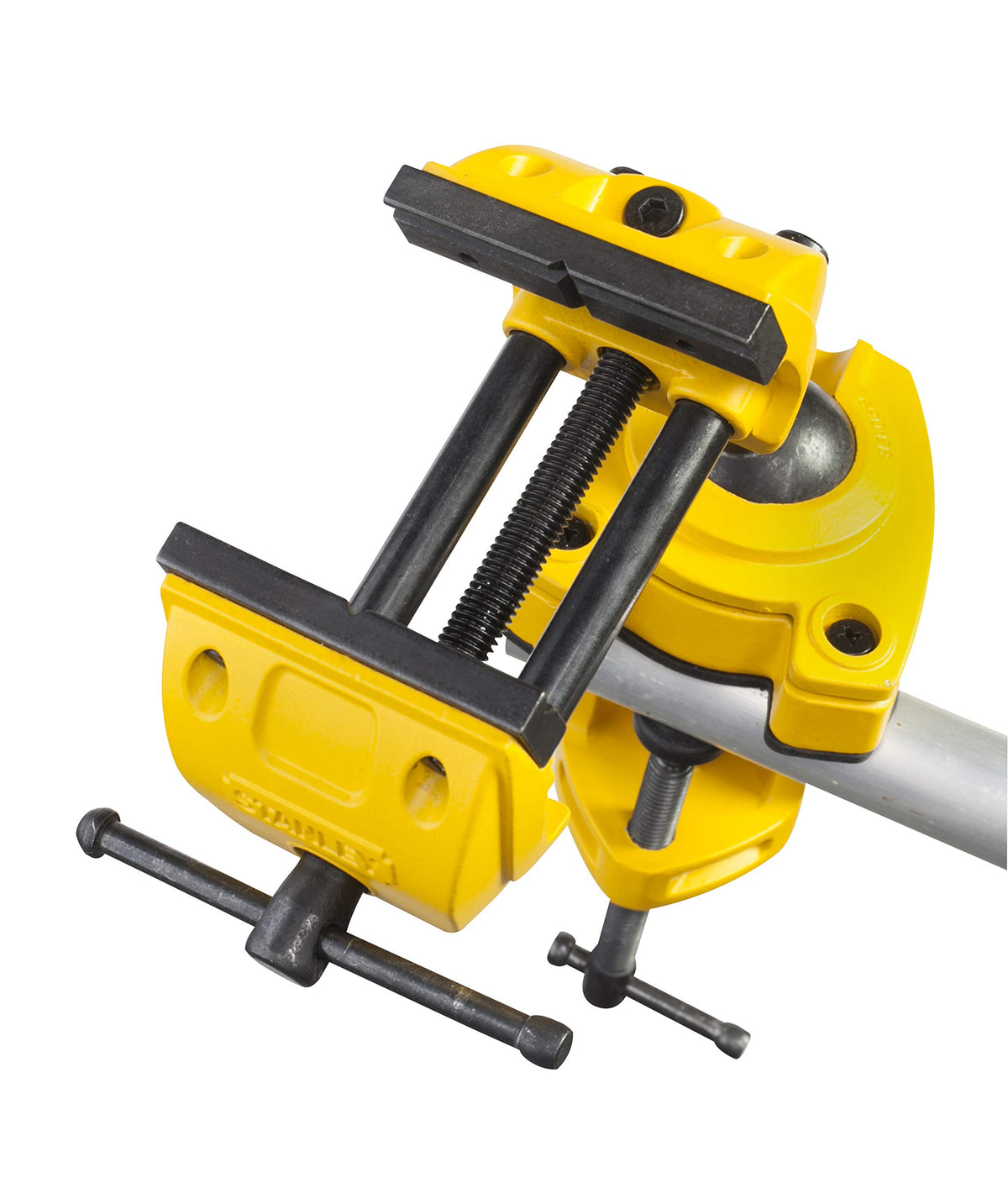 Stanley MaxSteel precision adjustment handle enables fine-tuned clamping.